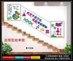 化学楼梯文化墙