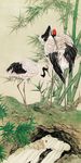 新中式白鹤装饰画