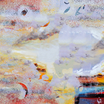 抽象油画