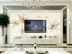电视背景墙 背景墙 家和万事兴