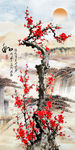 国画梅花图