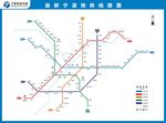 最新宁波地铁线路图