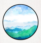 水彩风景画