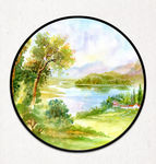 水彩风景画