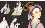 四大美女 西施 貂禅 王昭君