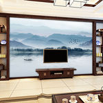 新中式 山水画 抽象山水艺术