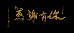感谢有你