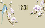 新中式背景墙