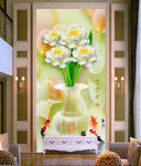 家和富贵 过道装饰画 过道装饰