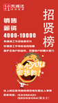 创意招聘海报模板
