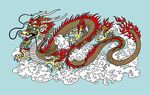 龙插画