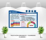 建行普惠金融造型墙