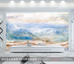 大理石山水