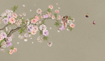 新中式花鸟画 大型花鸟画