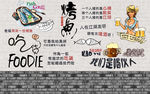 特色烤鱼背景图片