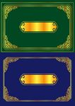 金色边框
