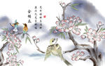 水墨背景墙