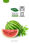 西瓜水果海报