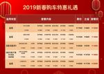 2019宝马新春购车精品特惠礼