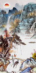 水墨山水画