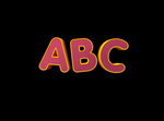 立体字样机