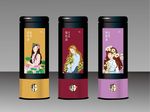 手绘各种花茶