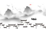 抽象山水