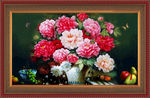 花卉油画