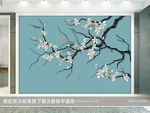 玉兰花鸟