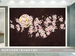 现代简约花鸟