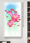 工笔荷花