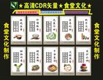 食堂文化酒店食堂复古挂画