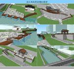滨水景观带