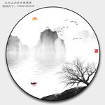 大型高清山水壁画