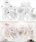 LJ 荷花 小鸟