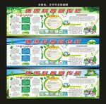 环保局科普展板环保局宣传栏