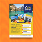 境外旅行社旅游公司海报