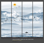抽象国画