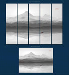 水墨山水画
