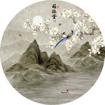 屏风图案