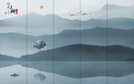 现代山水画 大型山水画