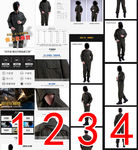 工装 工作服 详情页