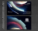 炫酷名片 黑色名片 时尚名片