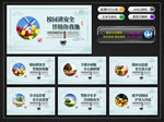校园安全教育文化墙