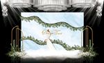 蓝色系婚礼