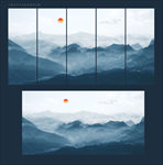 水墨山水画