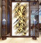 金色装饰画