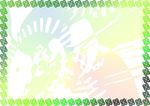绿色环保 证件底纹