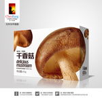 香菇包装一含字体效果图