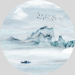 抽象山水画